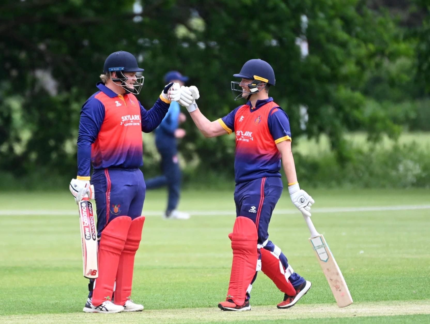 Wisbech batters high fiving
